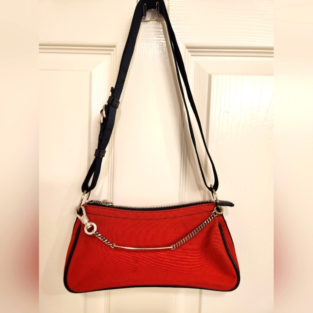 Christian Dior Crystal-Embellished Hardcore Pochetteer Bag